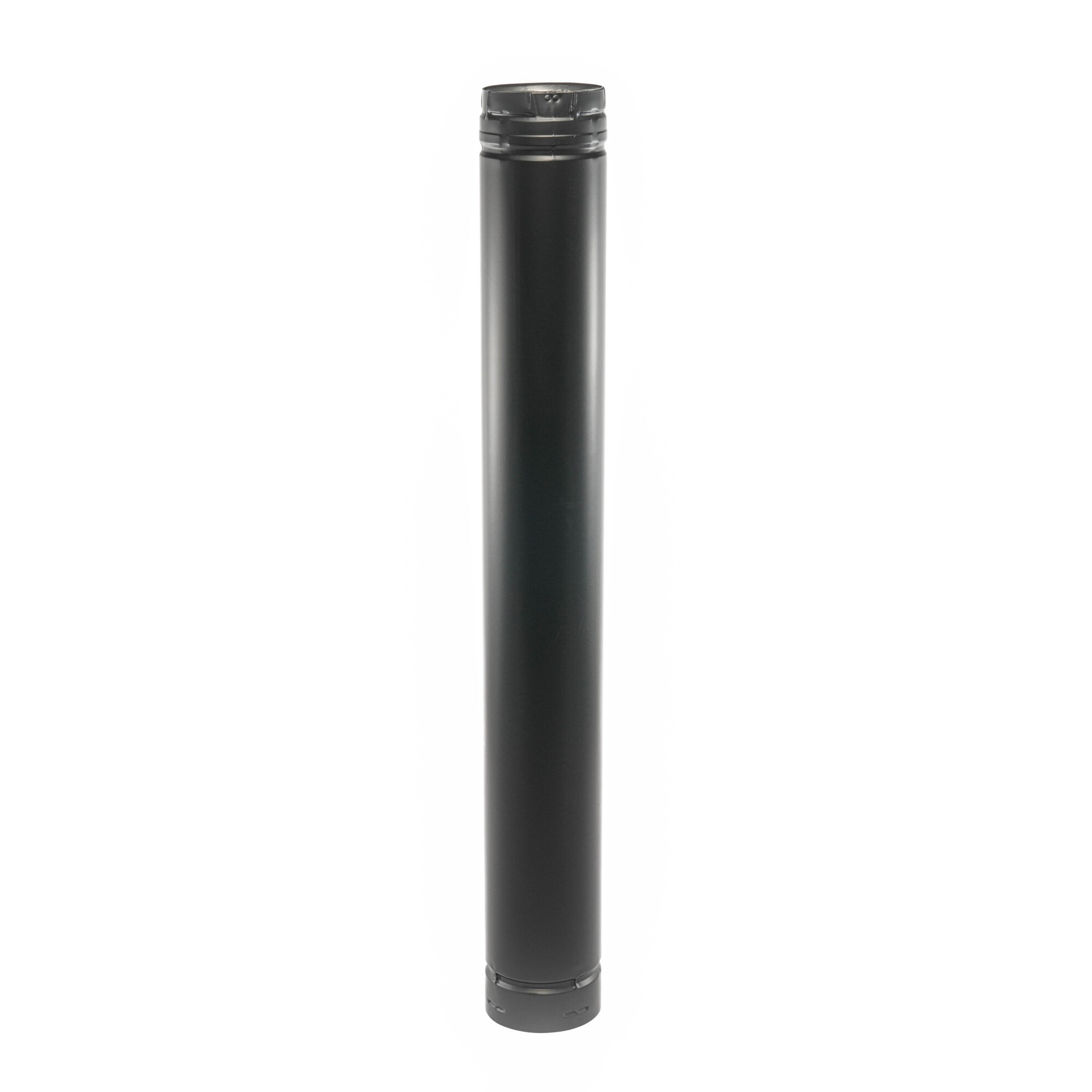 DuraVent, 3in. Diameter 60in. Length Pipe Black, Included (qty.) 1 Material Galvanized Steel, Model# 3PVL-60B